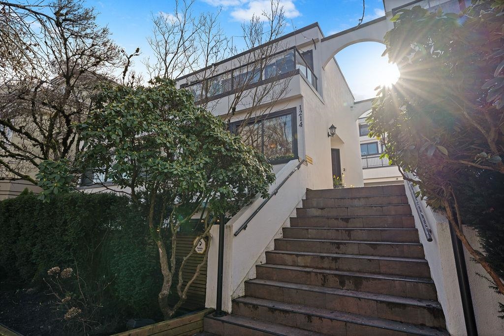 Aerial View of 2 1214 W 7th Avenue, Vancouver, BC