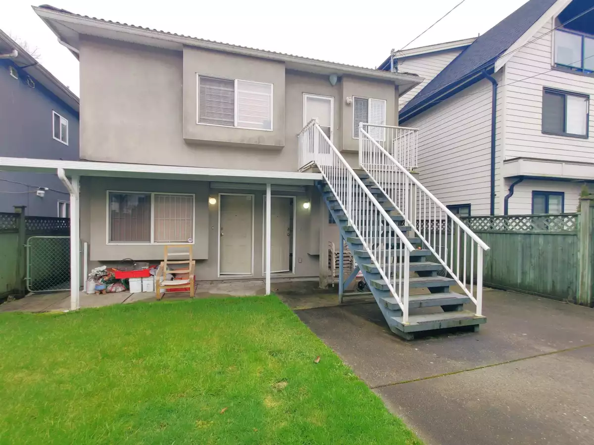 Aerial View of 3461 William Street, Vancouver, BC