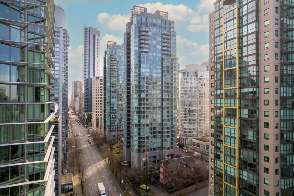 Exterior Rear Photo of 2106 1288 W Georgia Street, Vancouver, BC