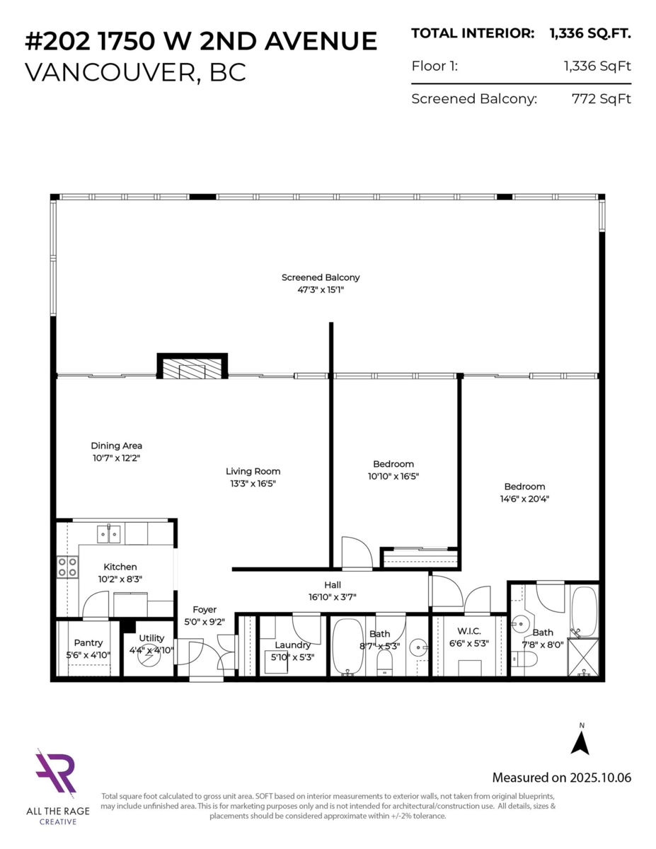 Outdoor Deck Photo of 202 1750 W 2nd Avenue, Vancouver, BC