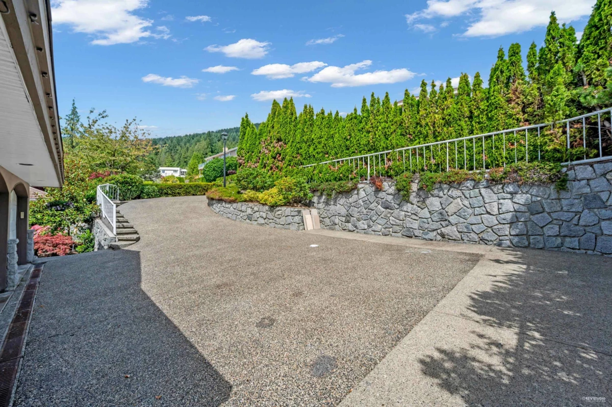 Aerial View of 2662 Chelsea Place, West Vancouver, BC