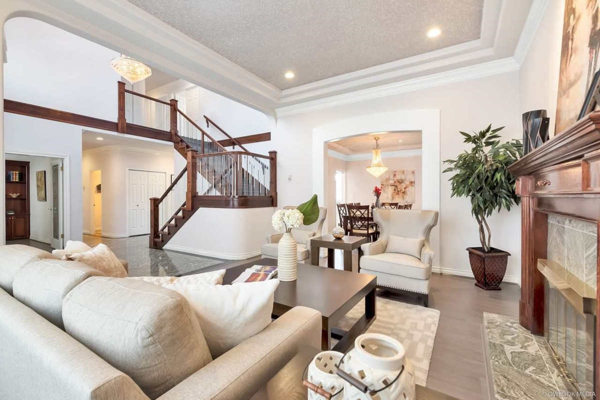 Living Room Photo of 8777 Wheeler Road, Richmond, BC