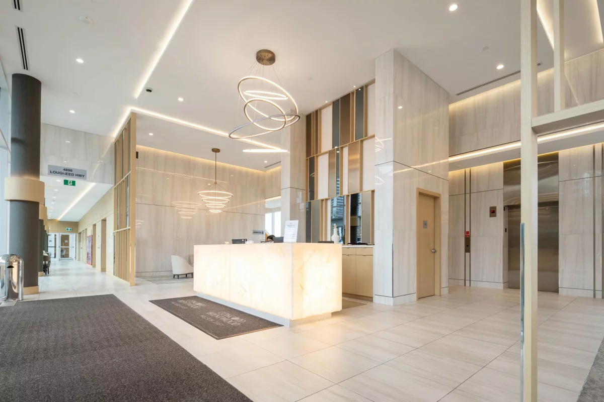 Family Room Photo of 310 4880 Lougheed Highway, Burnaby, BC