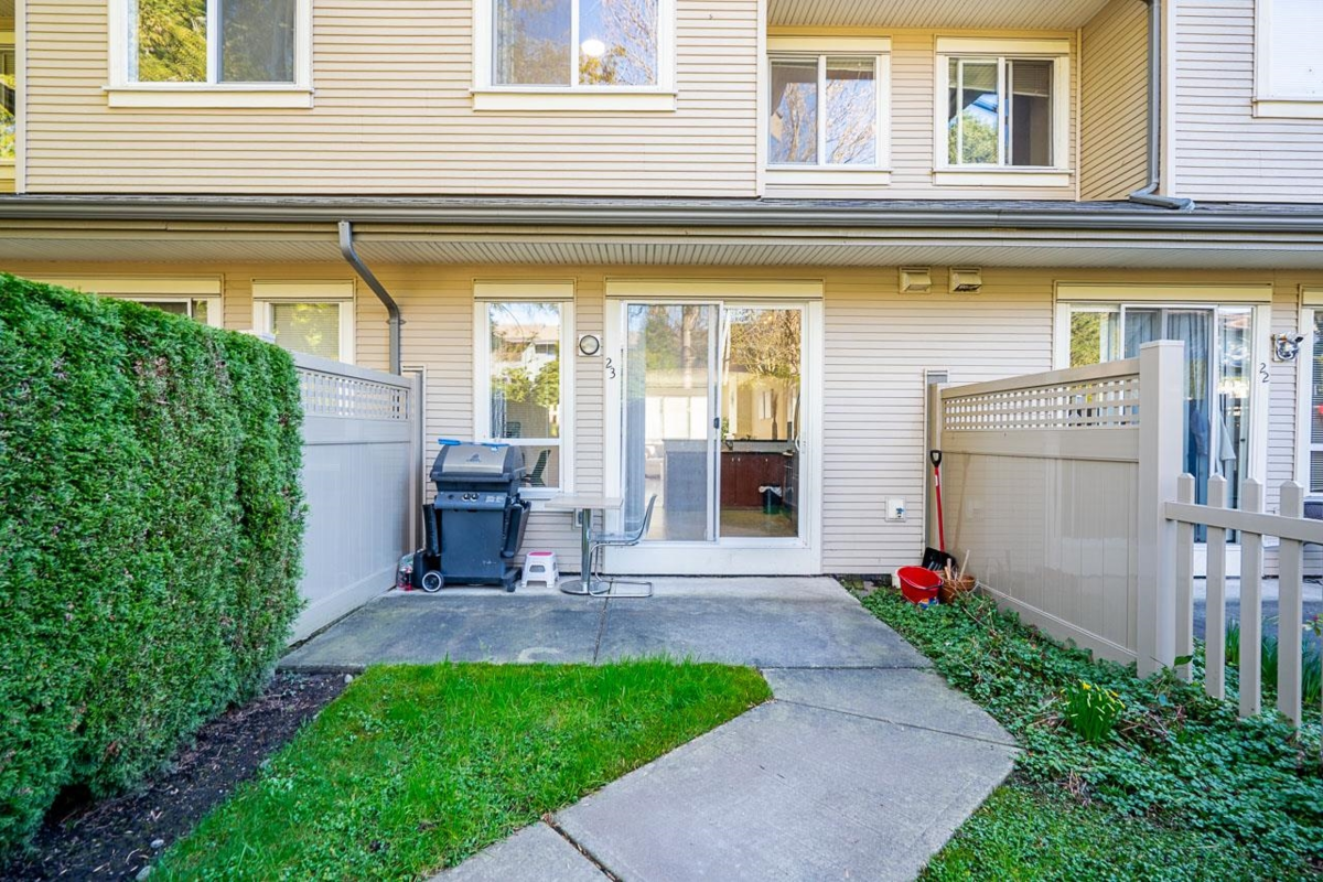 Backyard Photo of 23 9088 Halston Court, Burnaby, BC