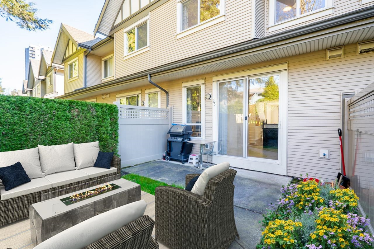 Outdoor Patio Photo of 23 9088 Halston Court, Burnaby, BC