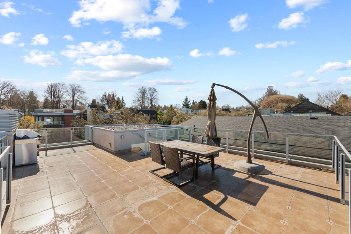 Aerial View of 3253 W 21st Avenue, Vancouver, BC