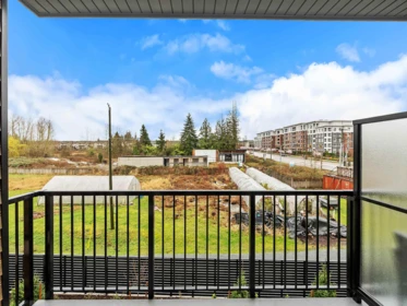 Backyard Photo of A316 8233 208b Street Street, Langley, BC
