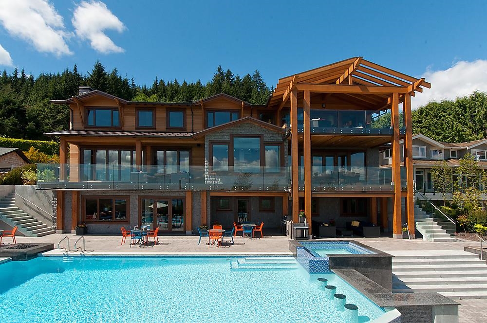 Exterior Rear Photo of 1037 Millstream Road, West Vancouver, BC