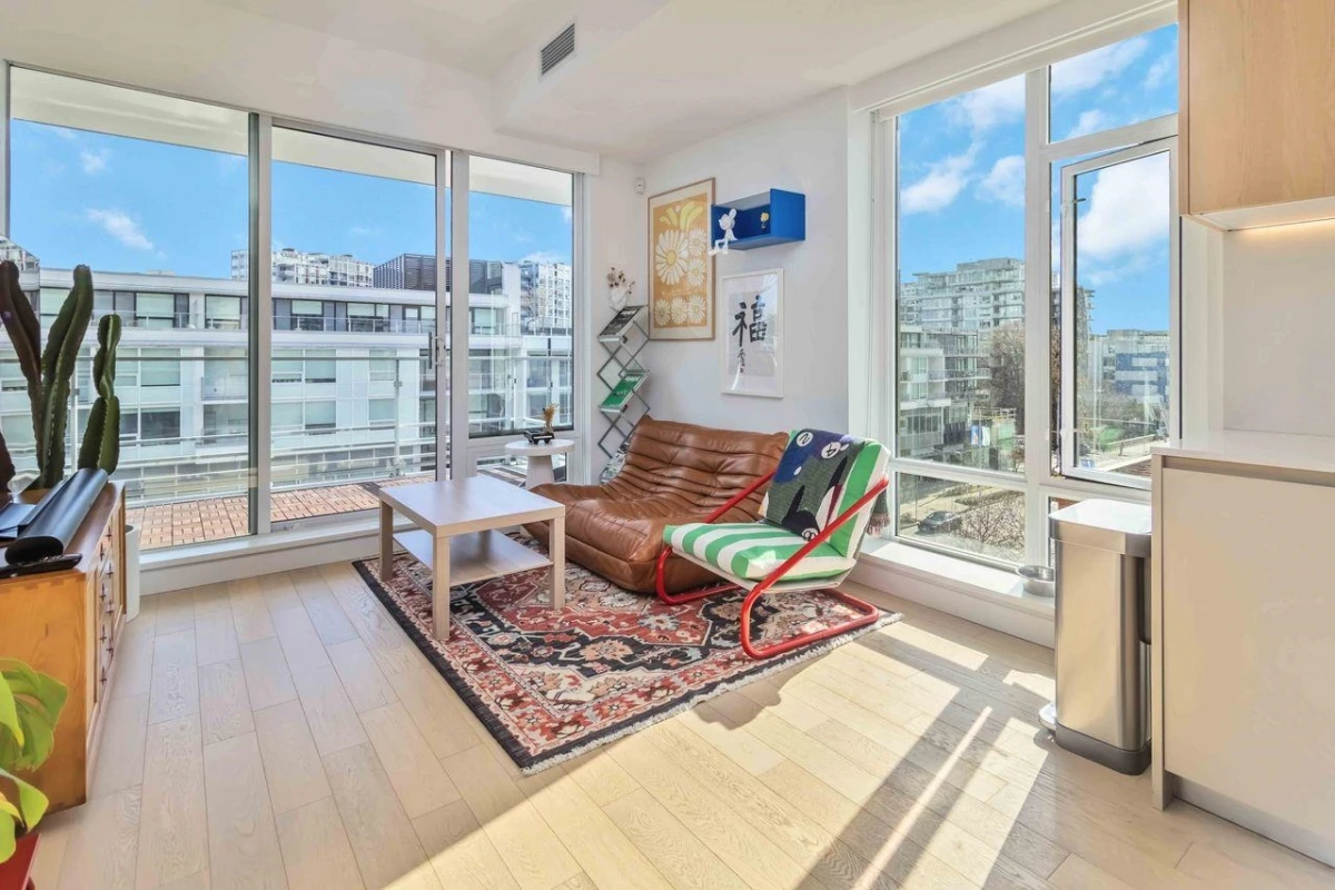 Living Room Photo of 401 6699 River Road, Richmond, BC