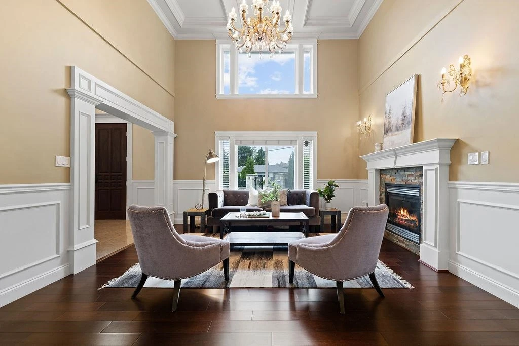 Living Room Photo of 9200 Saunders Road, Richmond, BC