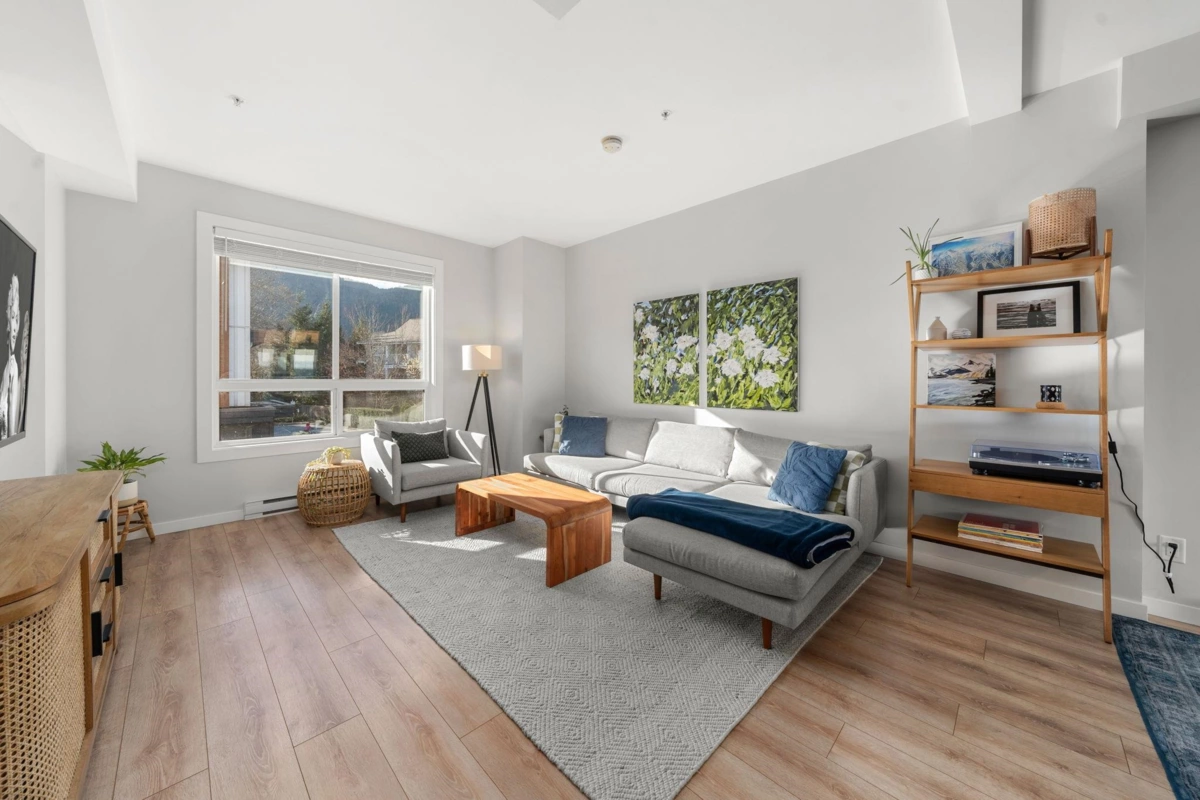 Living Room Photo of 69 39769 Government Road, Squamish, BC