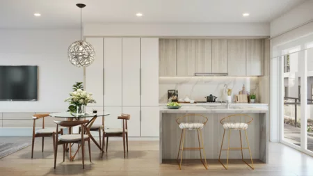 Kitchen Island Photo of 131 7461 Granville Street, Vancouver, BC