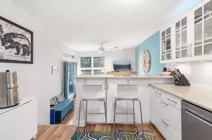 Kitchen Island Photo of 12 2213 Marmot Place, Whistler, BC