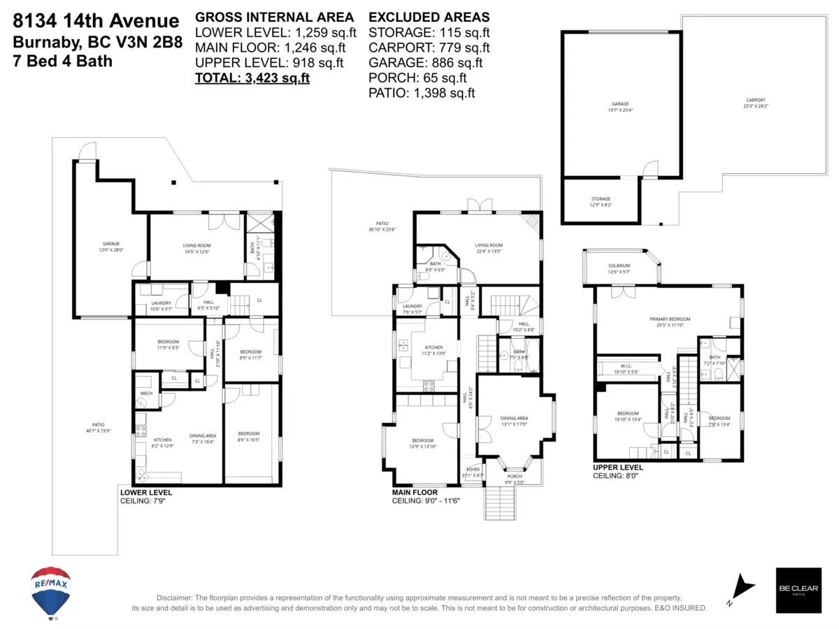 Exterior Rear Photo of 8134 14th Avenue, Burnaby, BC