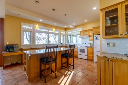 Breakfast Nook Photo of 1452 W Sticks Allison Road, Galiano Island, BC