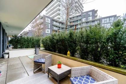 Backyard Photo of 403 6633 Buswell Street, Richmond, BC