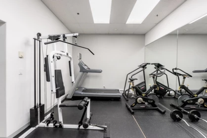 Basement Recreation Room Photo of 706 680 Clarkson Street, New Westminster, BC