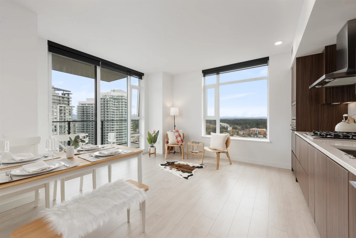 Living Room Photo of 3107 9887 Whalley Boulevard, Surrey, BC