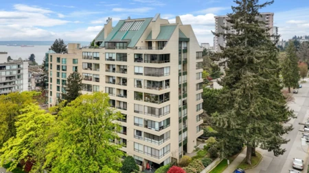801 1412 Esquimalt Avenue, West Vancouver, BC, West Vancouver — Apartment/Condo for sale
