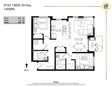 Loft / Bonus Room Photo of 103 19825 54 Avenue, Langley, BC
