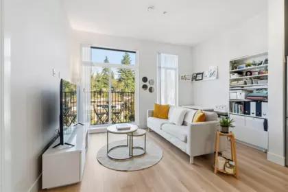 Living Room Photo of 310 718 Edgar Avenue, Coquitlam, BC