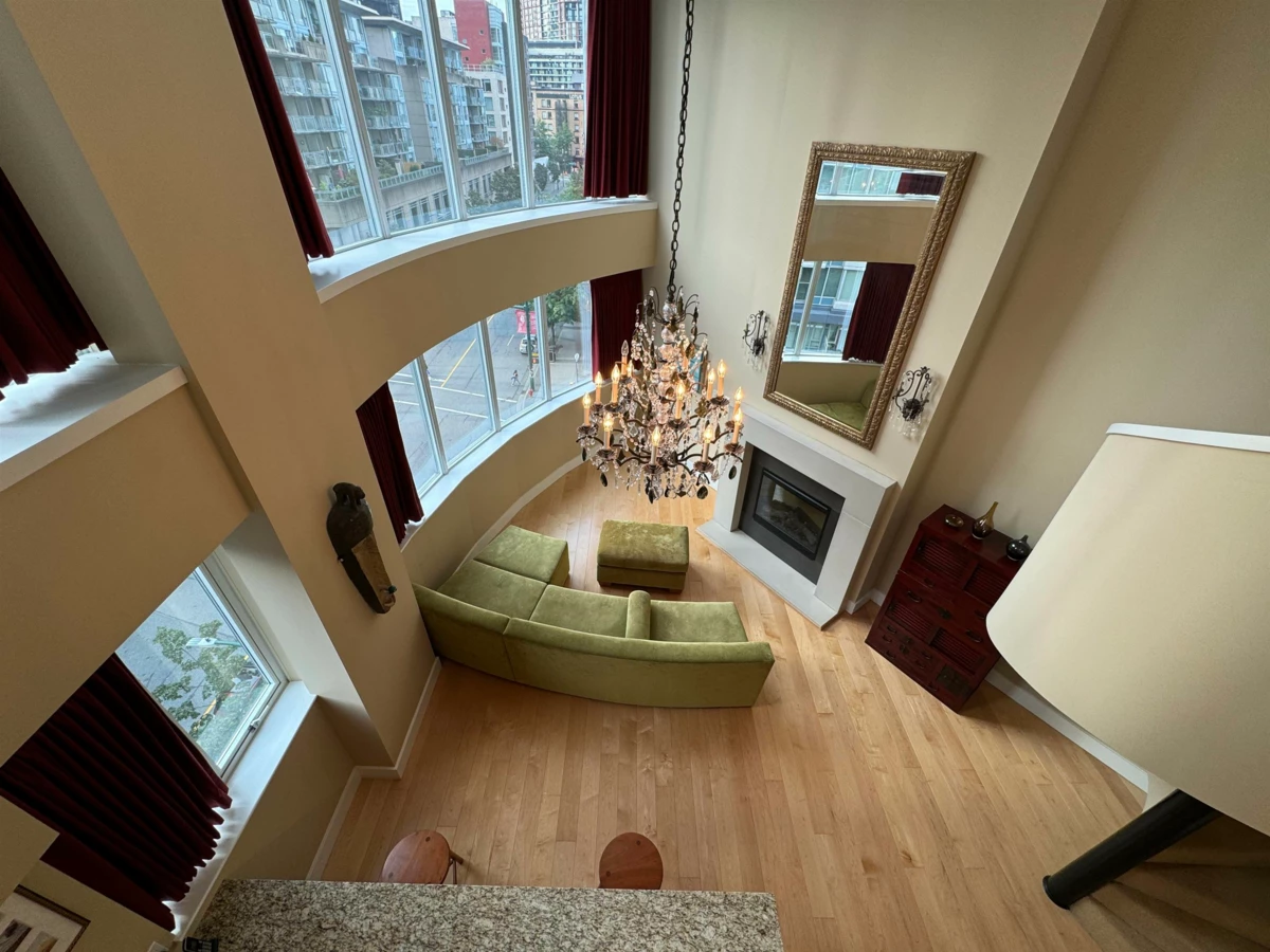 Living Room Photo of PH7 618 Abbott Street, Vancouver, BC