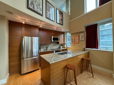 Kitchen Island Photo of PH7 618 Abbott Street, Vancouver, BC