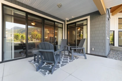 Basement Recreation Room Photo of 101 5380 Tyee Lane, Chilliwack, BC