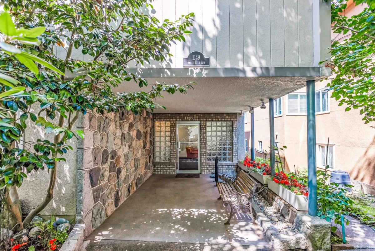 Exterior Rear Photo of 206 1149 W 11th Avenue, Vancouver, BC