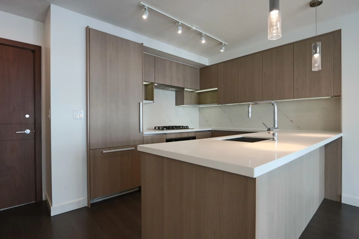 Exterior Rear Photo of 709 8833 Hazelbridge Way, Richmond, BC