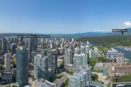 Street View Photo of 13C 1500 Alberni Street, Vancouver, BC