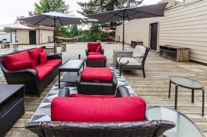 Outdoor Deck Photo of 309 1385 Draycott Road, North Vancouver, BC