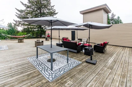 Outdoor Patio Photo of 309 1385 Draycott Road, North Vancouver, BC