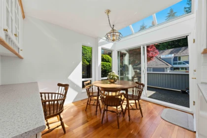 Breakfast Nook Photo of 5 1925 Indian River Crescent, North Vancouver, BC