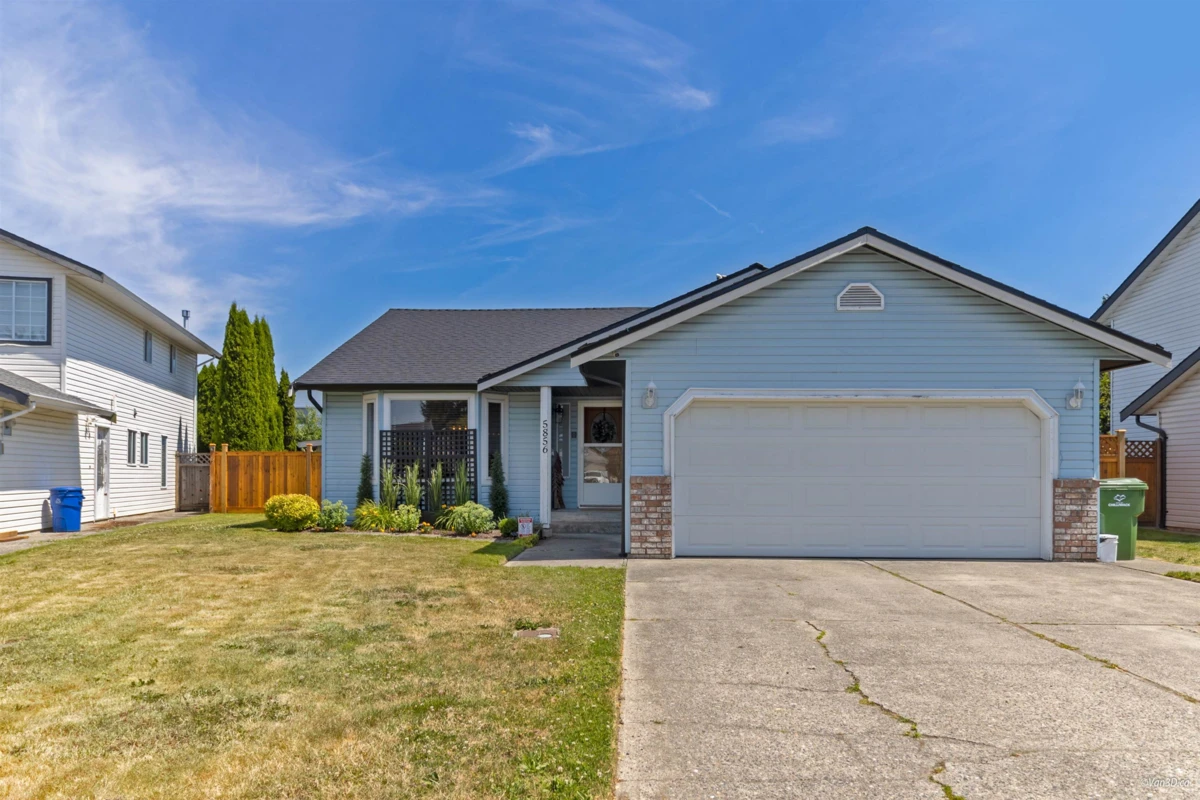 Exterior Rear Photo of 5856 Glendale Drive, Chilliwack, BC