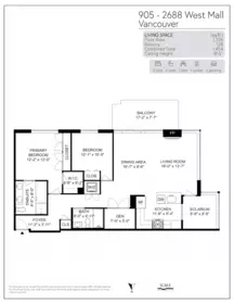 Fitness Center Photo Near 905 2688 West Mall, Vancouver, BC
