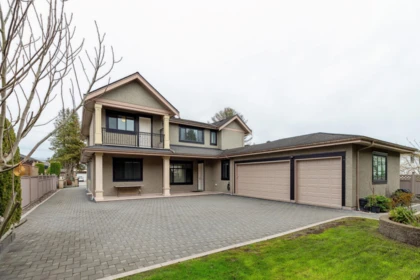 Aerial View of 10051 Leonard Road, Richmond, BC