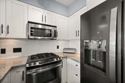 Kitchen Island Photo of 409 23215 Billy Brown Road, Langley, BC