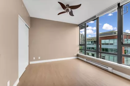 Basement Recreation Room Photo of 702 110 Brew Street, Port Moody, BC