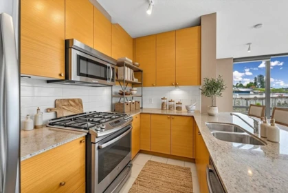 Kitchen Photo of 702 110 Brew Street, Port Moody, BC