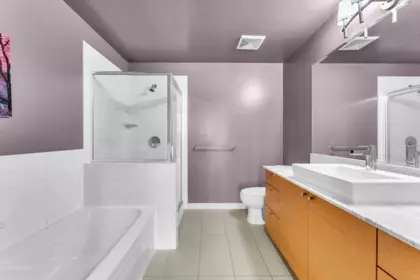 Mudroom Photo of 702 110 Brew Street, Port Moody, BC