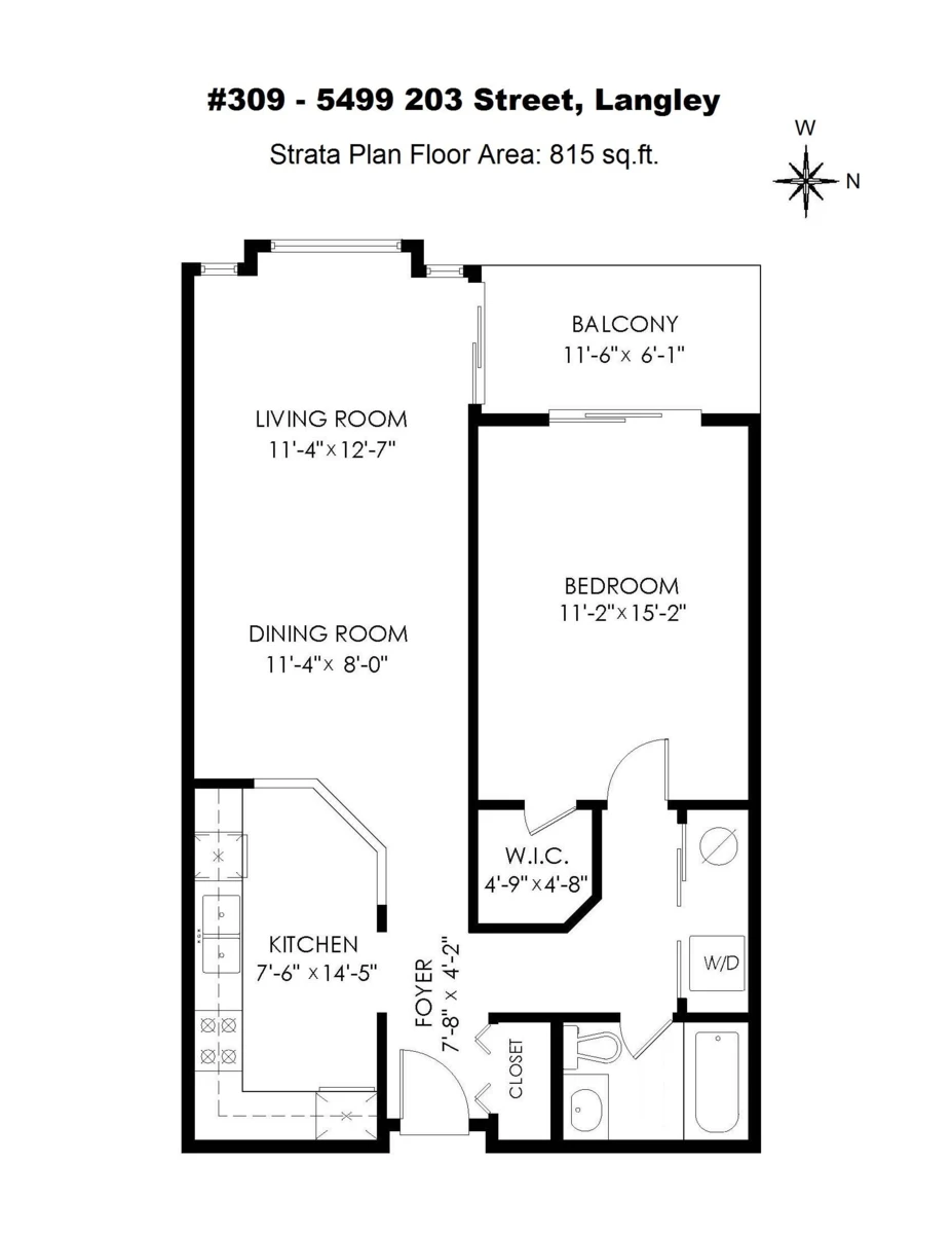 Family Room Photo of 309 5499 203 Street, Langley, BC