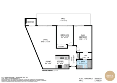 Street View Photo of 411 4373 Halifax Street, Burnaby, BC