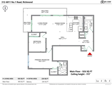 312 6011 No. 1 Road, Richmond, BC, Richmond — Apartment/Condo for sale