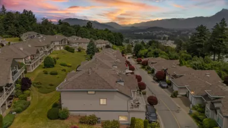 Aerial View of 15 8590 Sunrise Drive, Chilliwack, BC