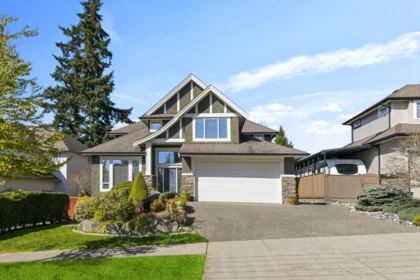 Aerial View of 5879 165 Street, Surrey, BC