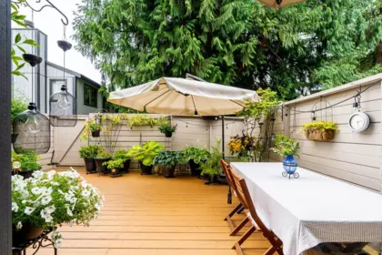 Backyard Photo of 30 6712 Baker Road, Delta, BC