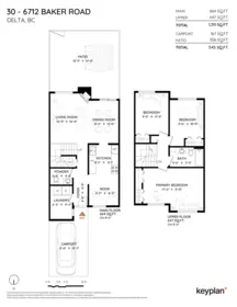 30 6712 Baker Road, Delta, BC, Delta — Townhouse for sale