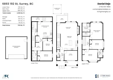 Front Yard Photo of 6893 192nd Street, Surrey, BC