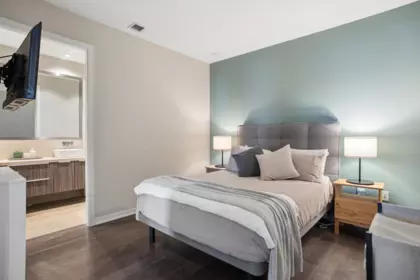 Mudroom Photo of 102 128 Athletes Way, Vancouver, BC